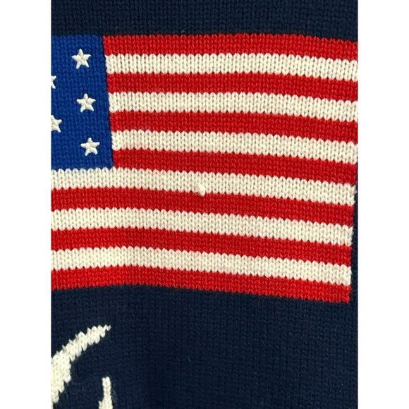 Polo Ralph Lauren Unisex Official Paralympic Olympic 2022 Navy Blue Wool Winter - Picture 2 of 8